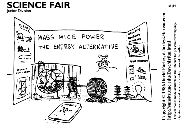 Mass mice power - the energy alternative