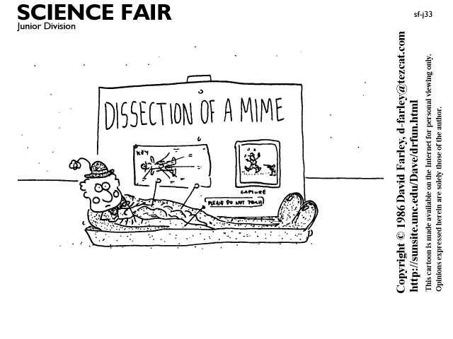 Dissection of a mime