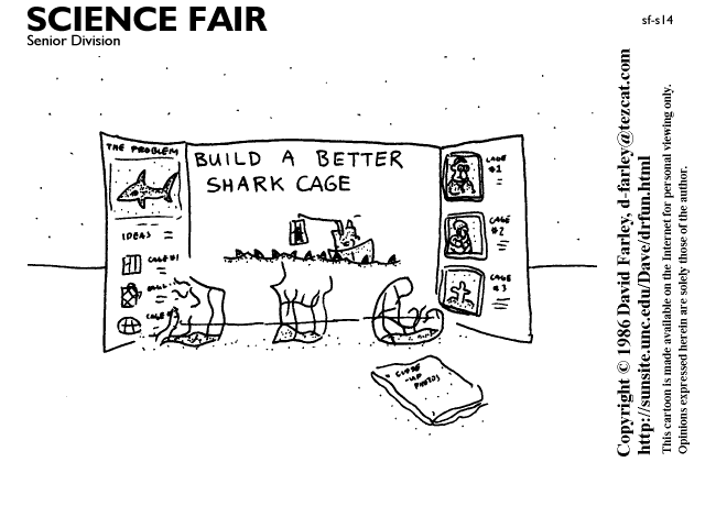 Build a better shark cage